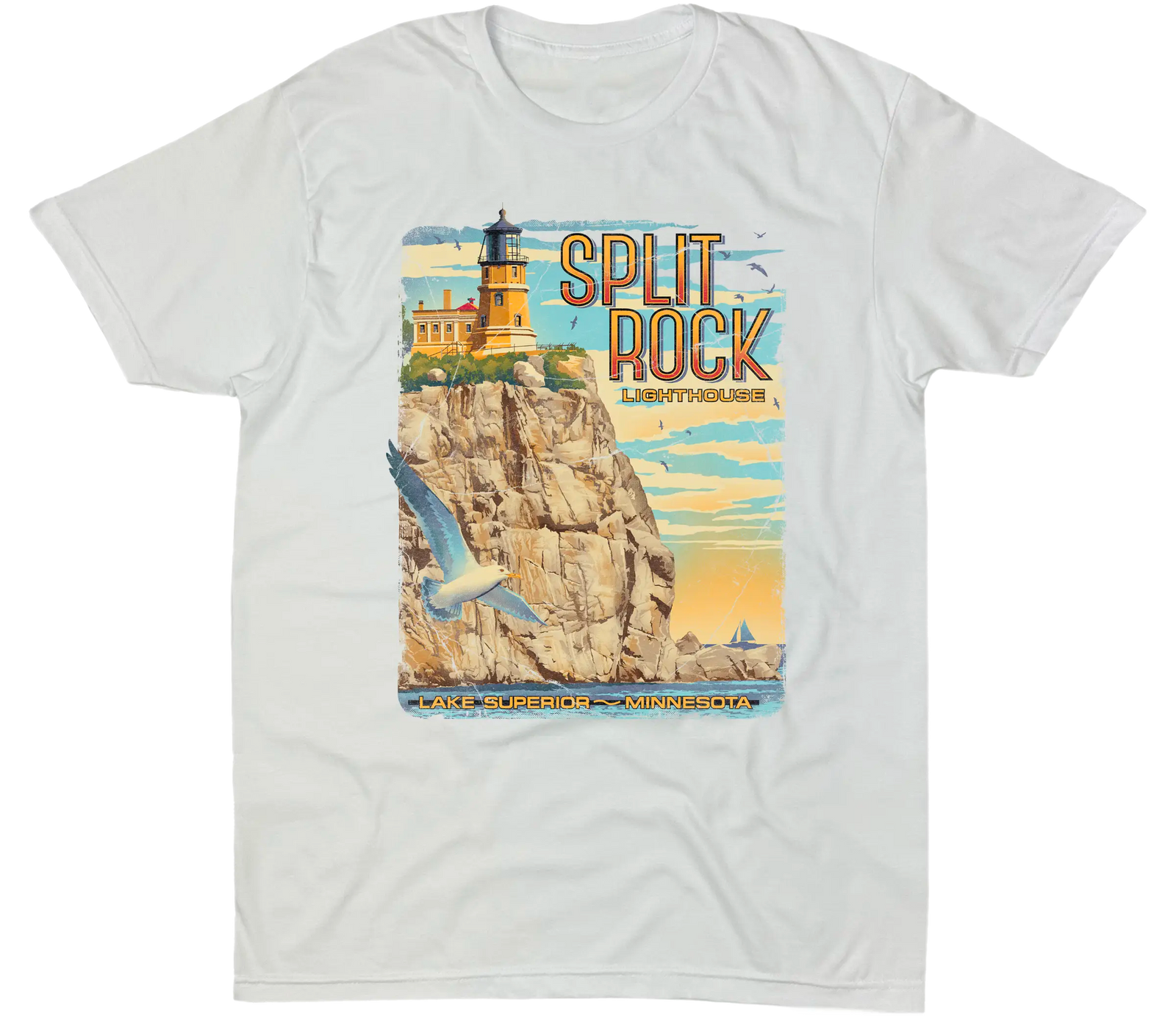 SPLIT ROCK LIGHTHOUSE SOLID TEE