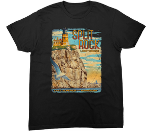SPLIT ROCK LIGHTHOUSE SOLID TEE