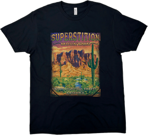 SUPERSTITION MOUNTAIN TONTO NATIONAL FOREST SOLID TEE