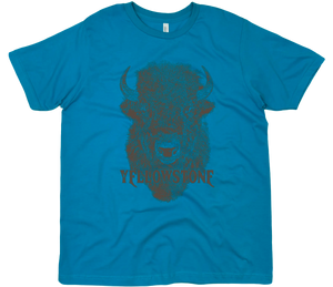 YELLOWSTONE BISON SOLID TEE