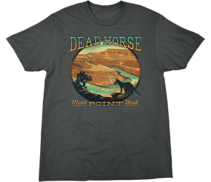 DEAD HORSE POINT UTAH OVAL SOLID TEE
