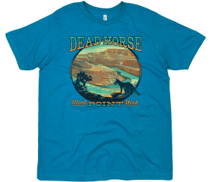 DEAD HORSE POINT UTAH OVAL SOLID TEE