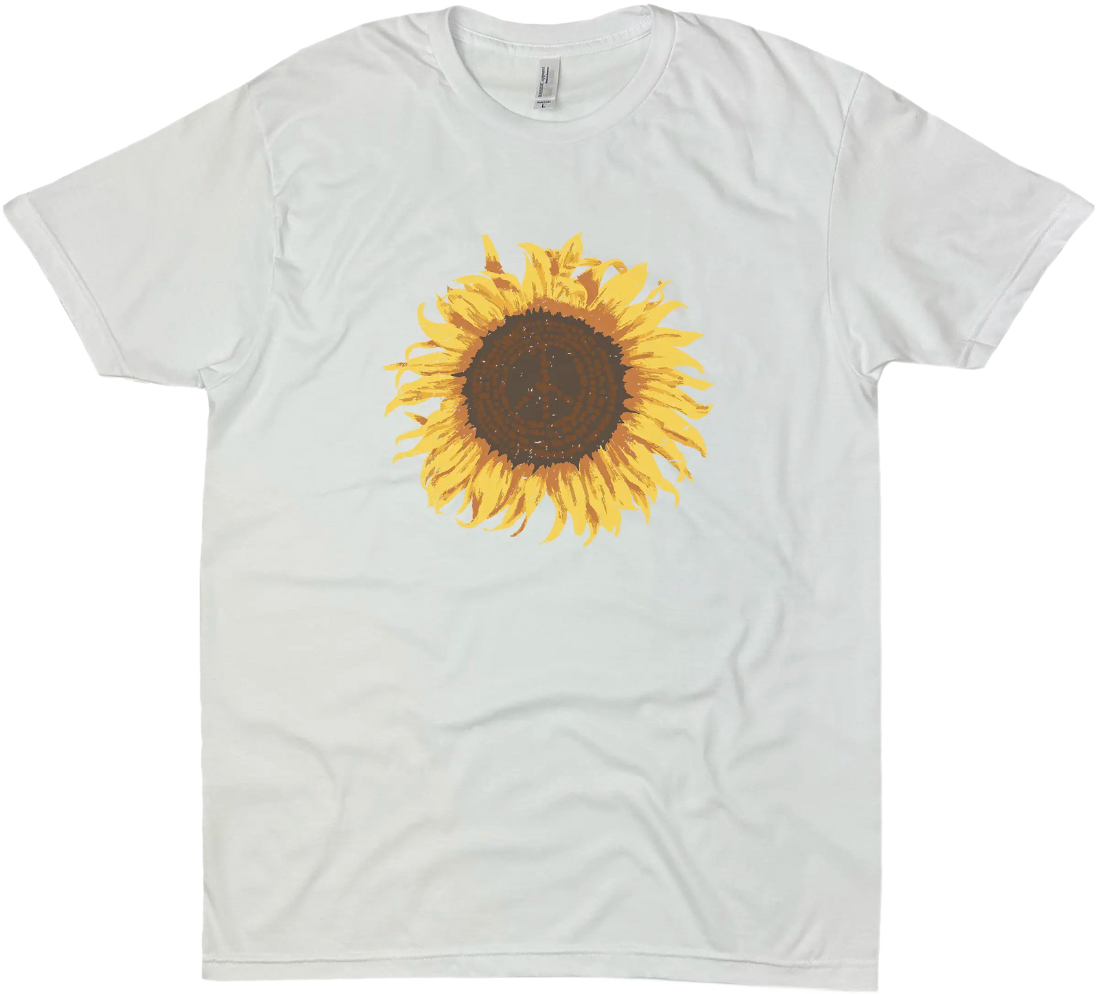 SUNFLOWER PEACE SOLID TEE