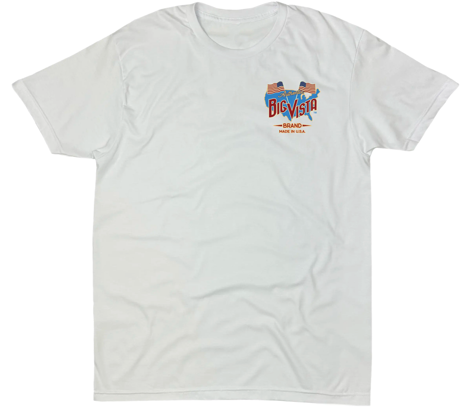 BIG VISTA AMERICANA SOLID TEE