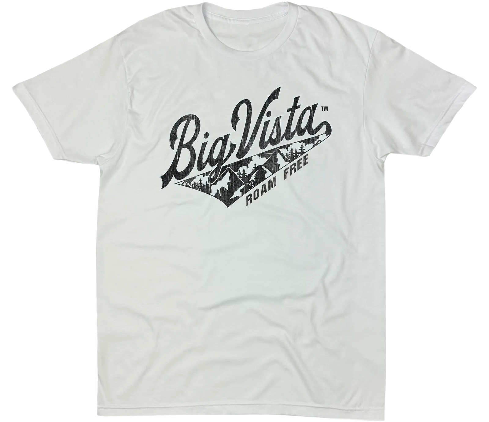 BIG VISTA ROAM FREE SOLID TEE