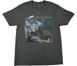 BORN TO ROAM SOLID TEE