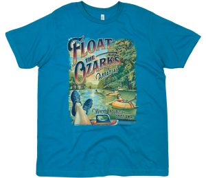 FLOAT THE OZARKS SOLID TEE
