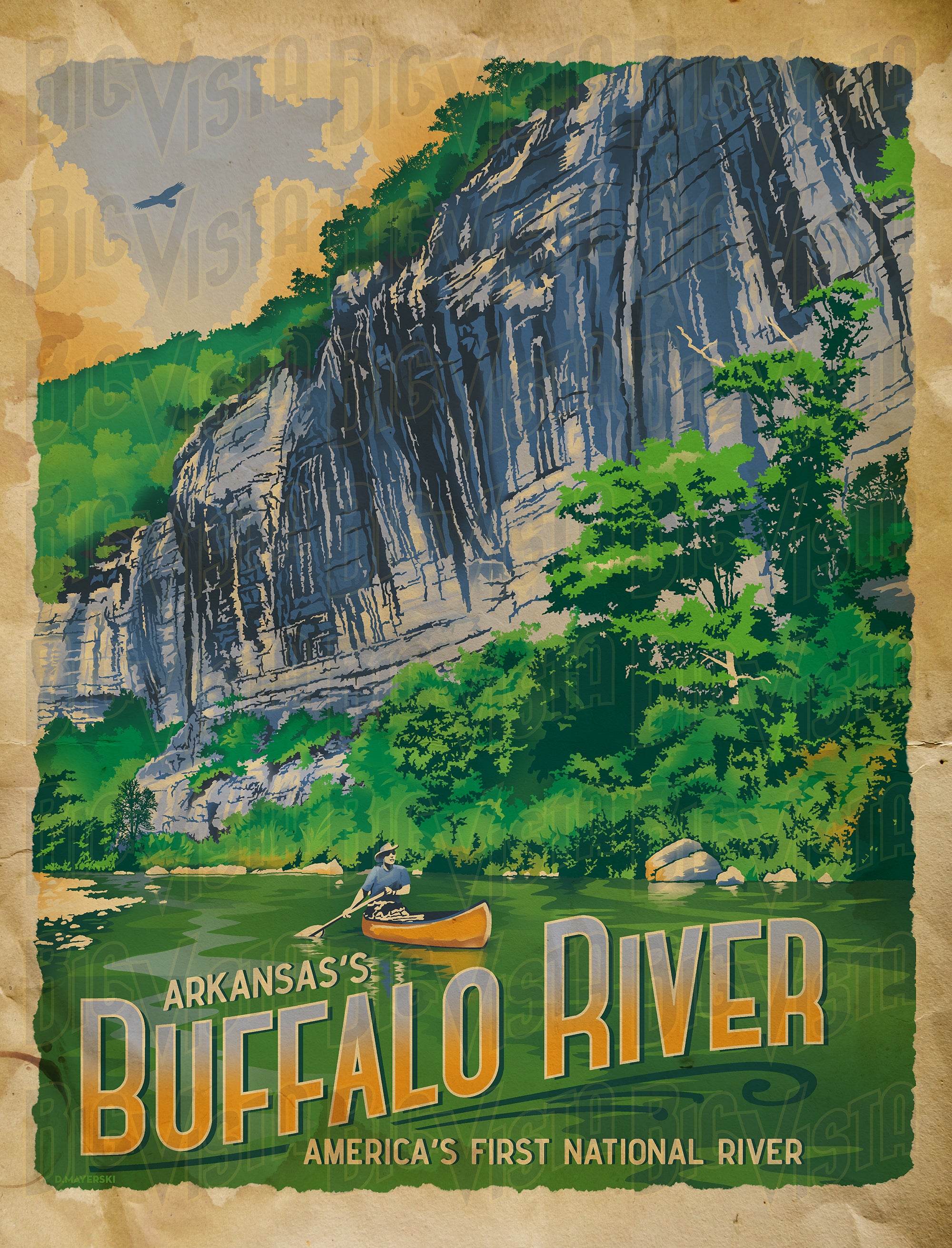 Buffalo River poster