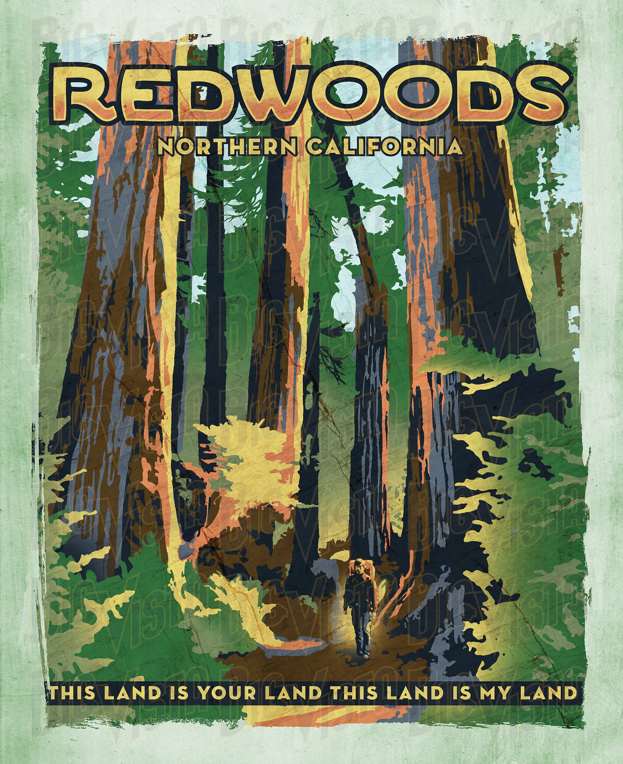 Redwoods Poster