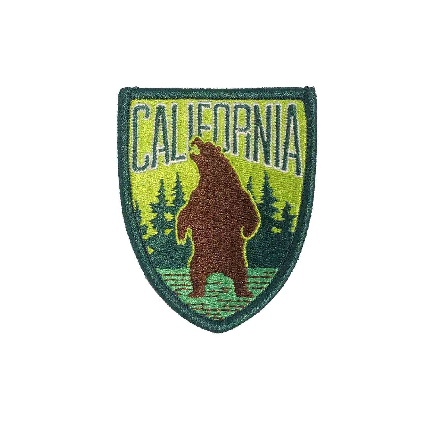 CALIFORNIA STANDING BEAR PATCH