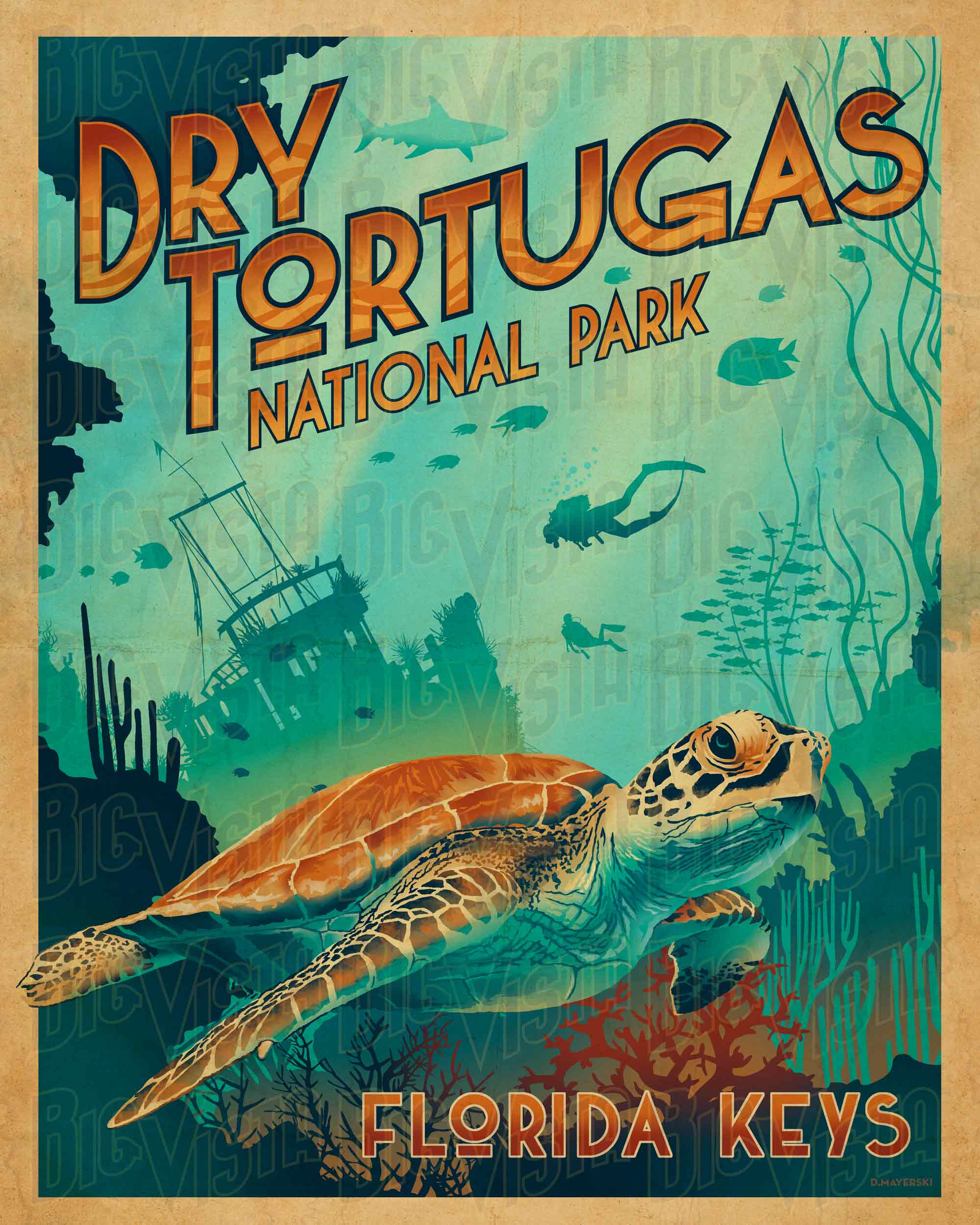 Dry Tortugas National Park poster