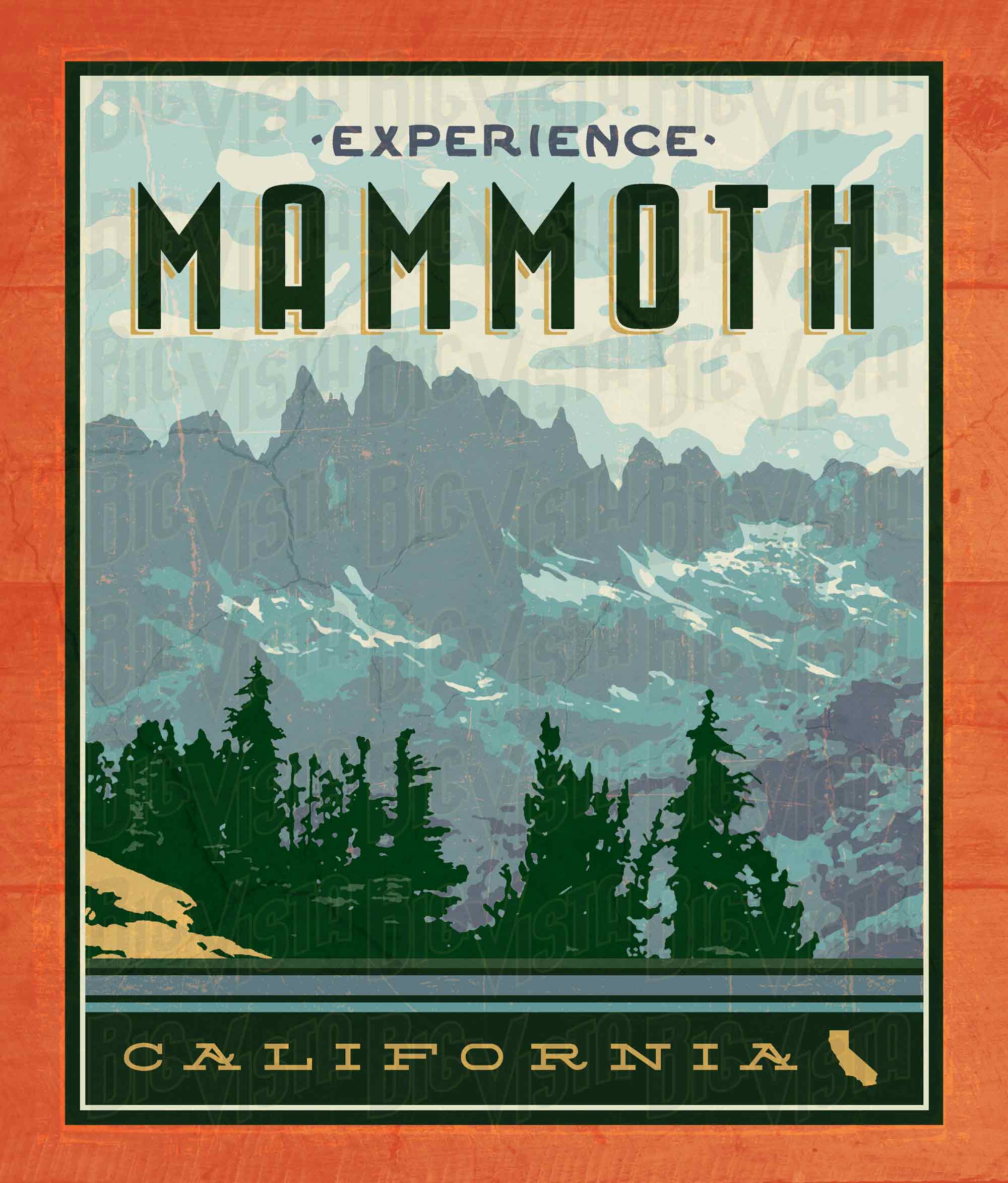 Experience Mammoth Poster