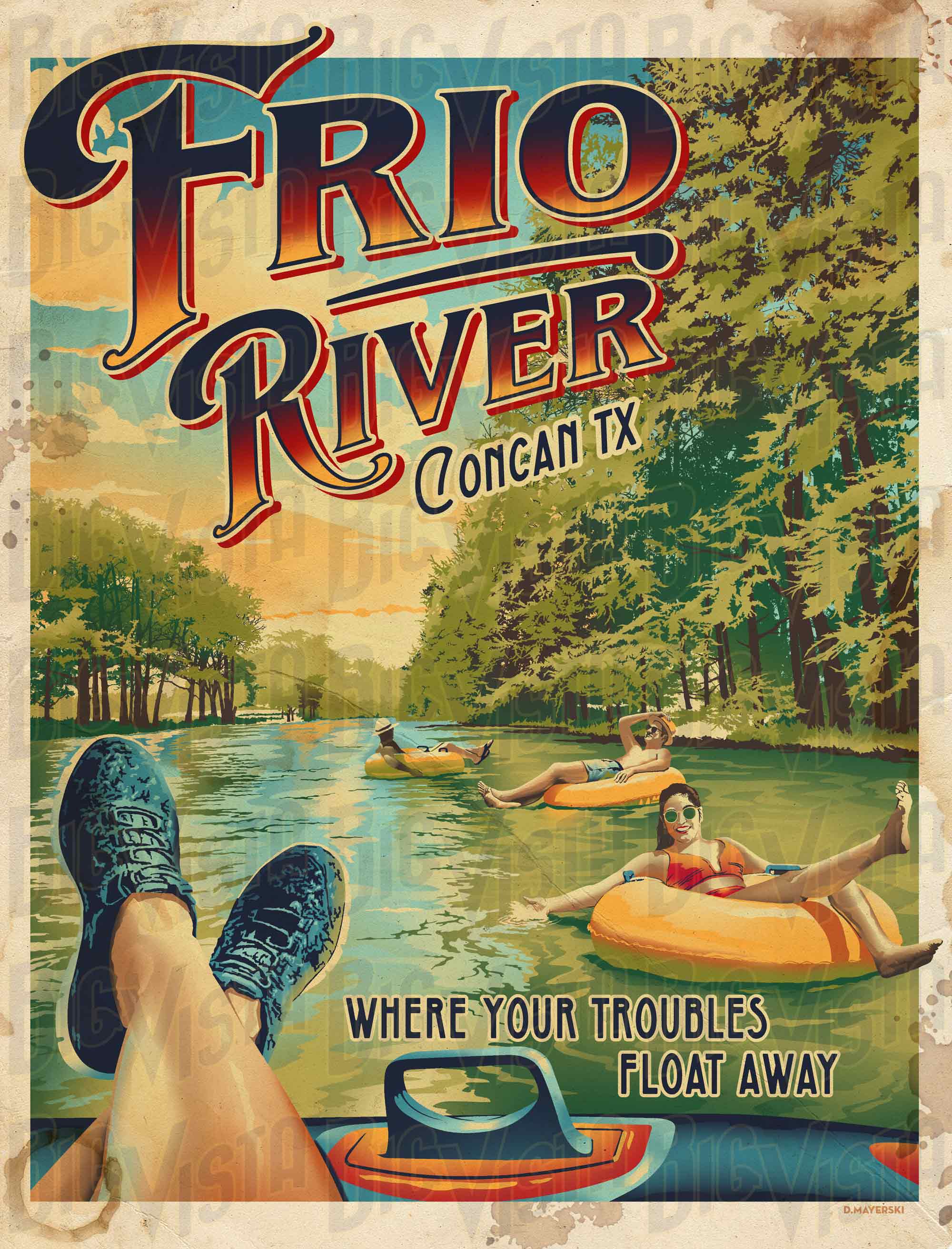 Frio River poster