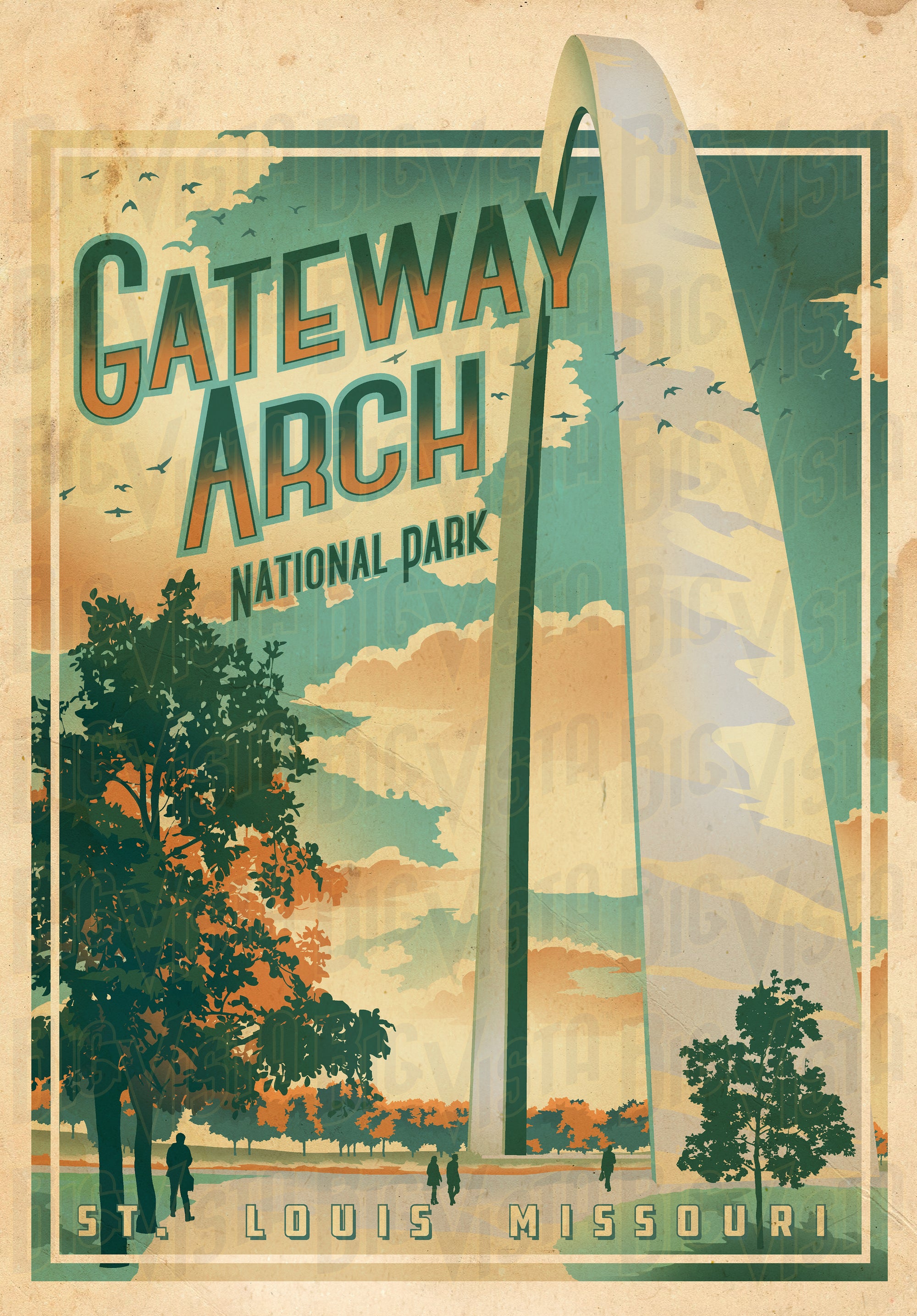 Gateway Arch poster