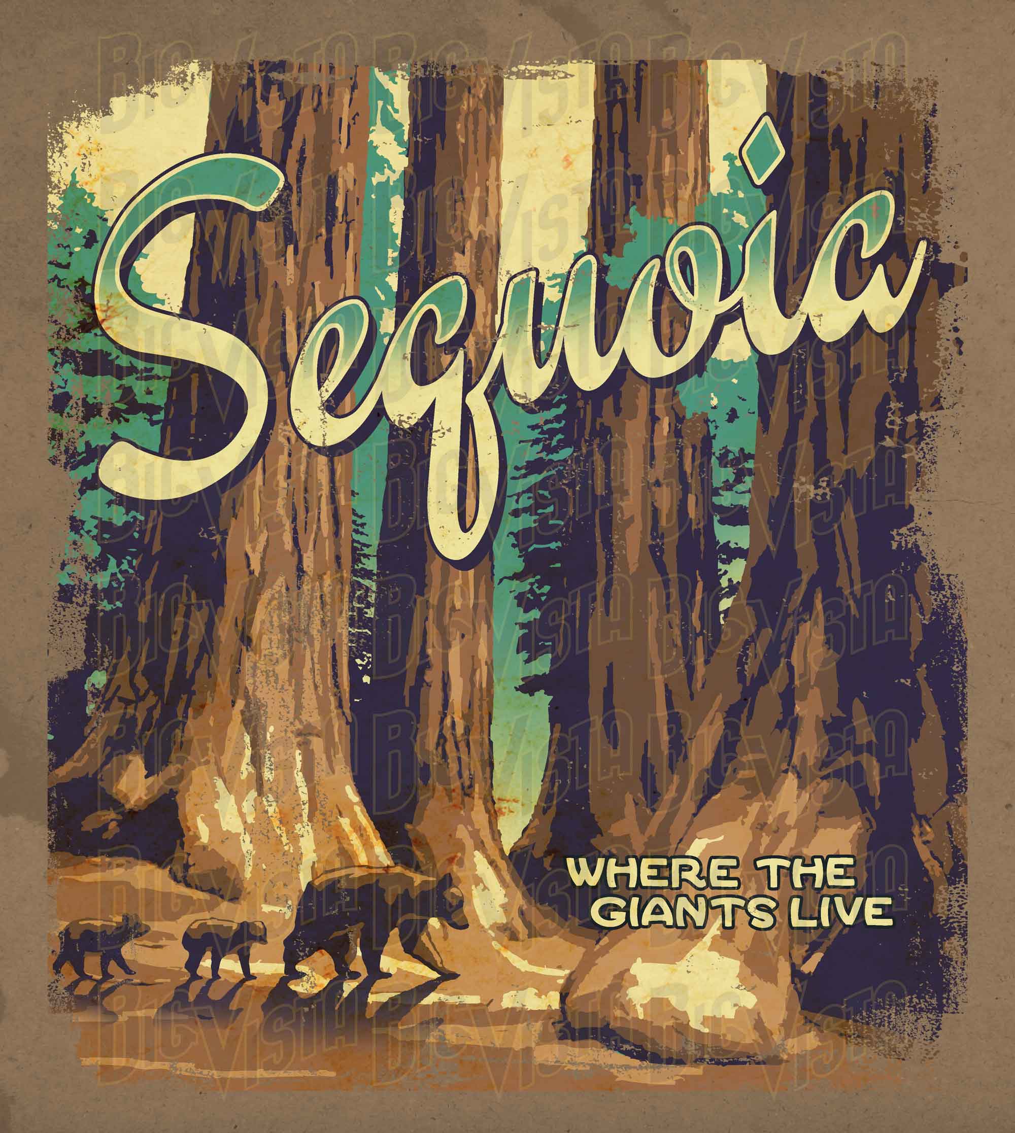 Sequoia Giants Live Poster