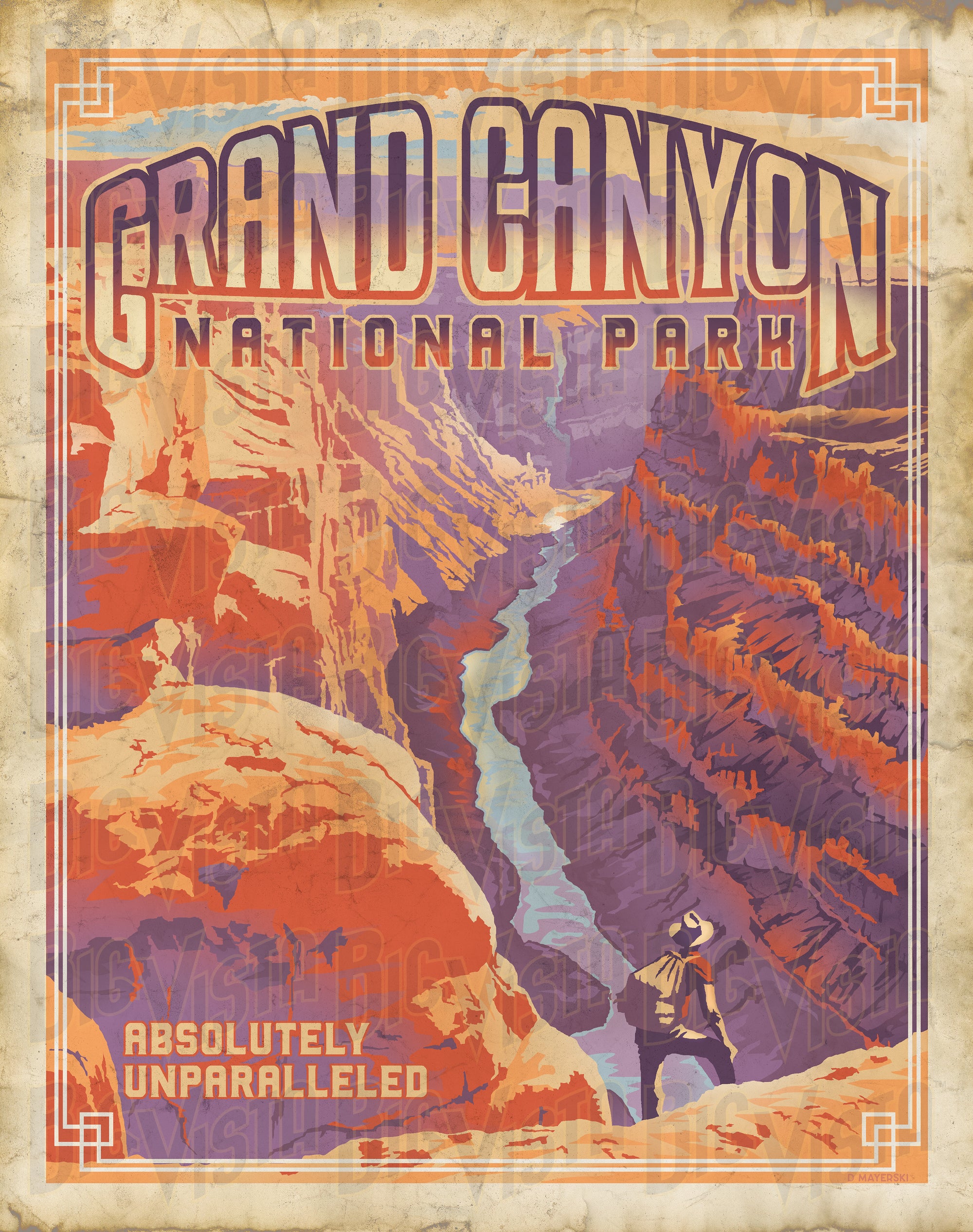 Grand Canyon National Park Unparalleled Poster