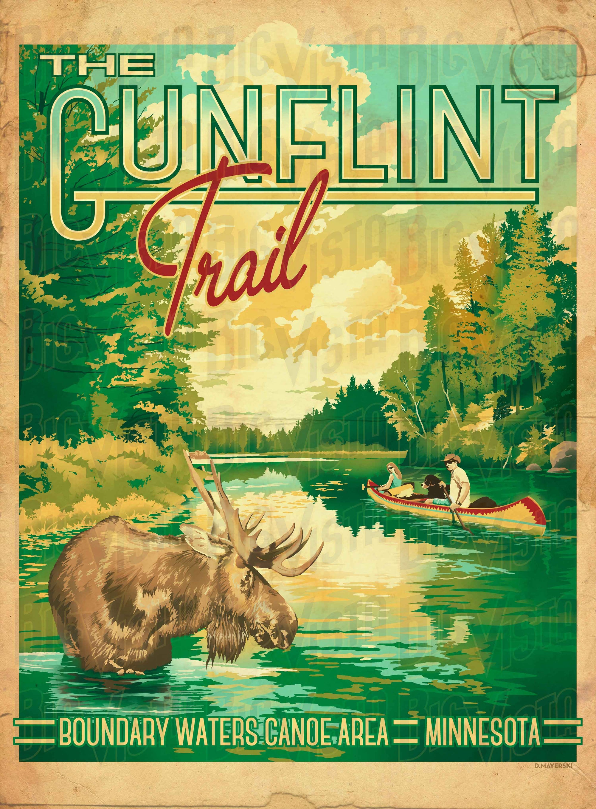 Gunflint Trail Poster