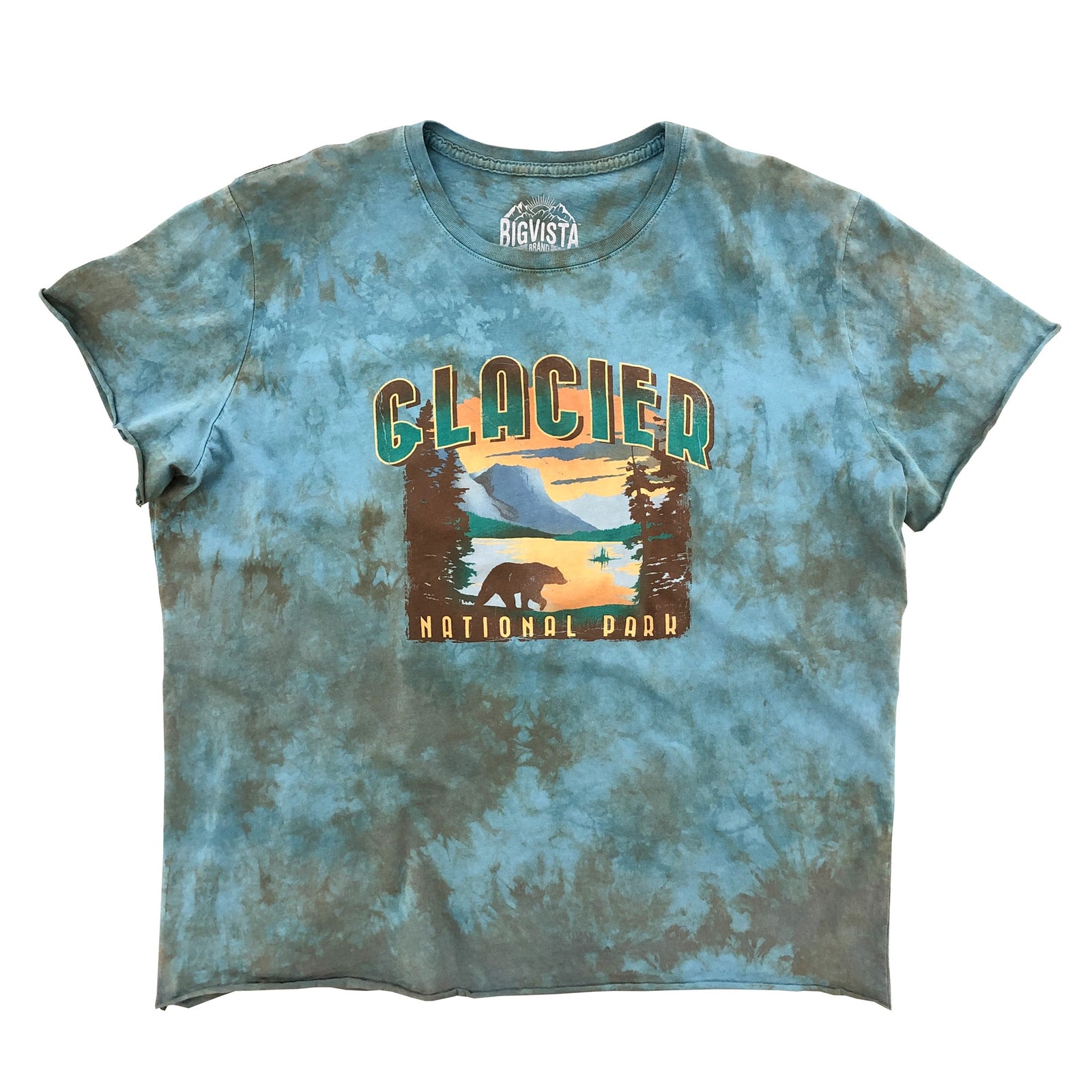 STEPHANIE GLACIER RETRO PRINT