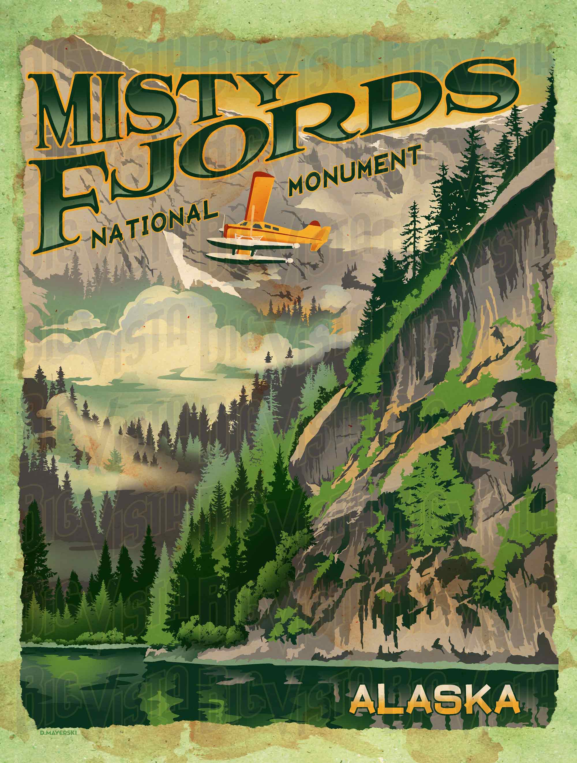 Misty Fjords National Monument Poster