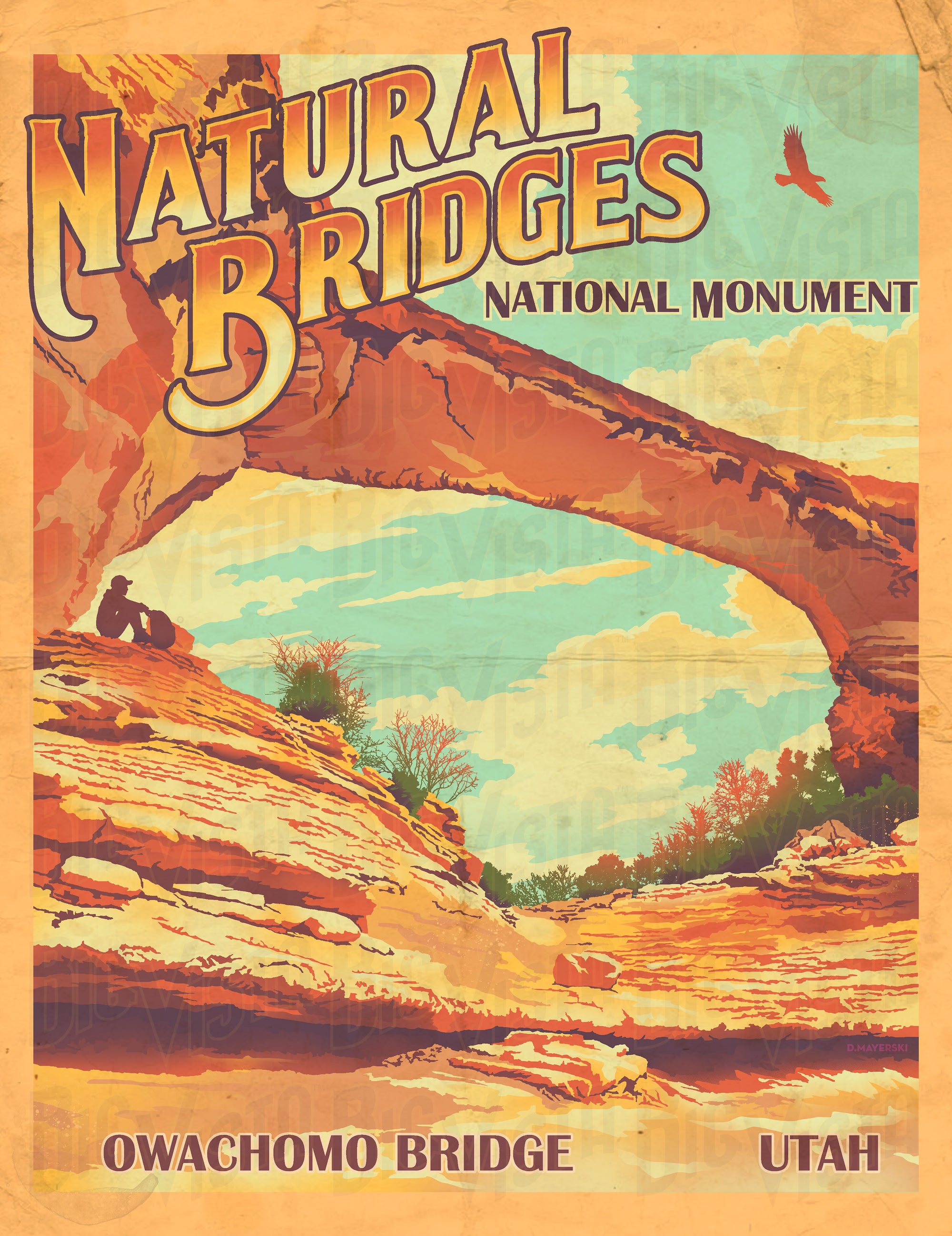 Natural Bridges National Monument Poster