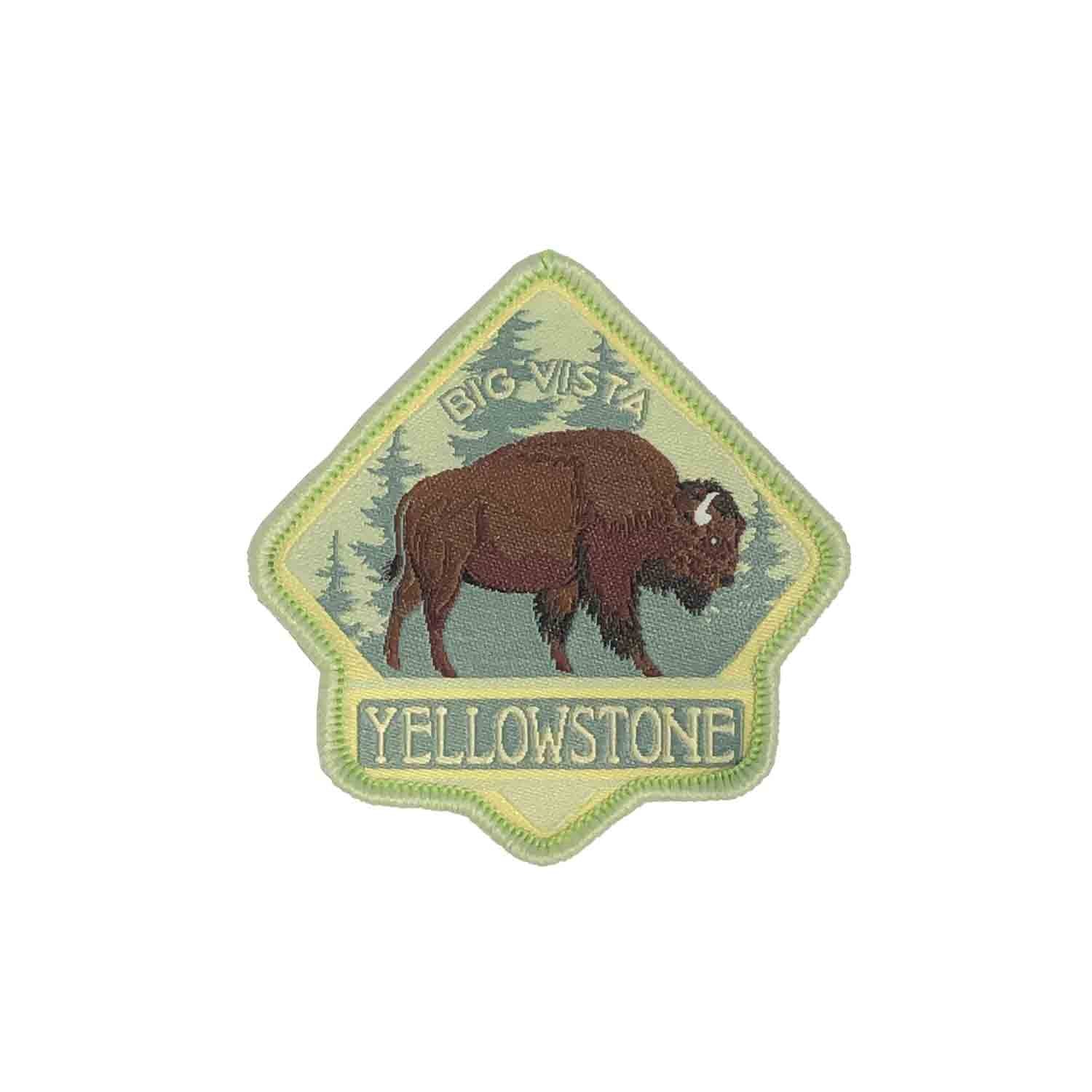 YELLOWSTONE BISON PATCH