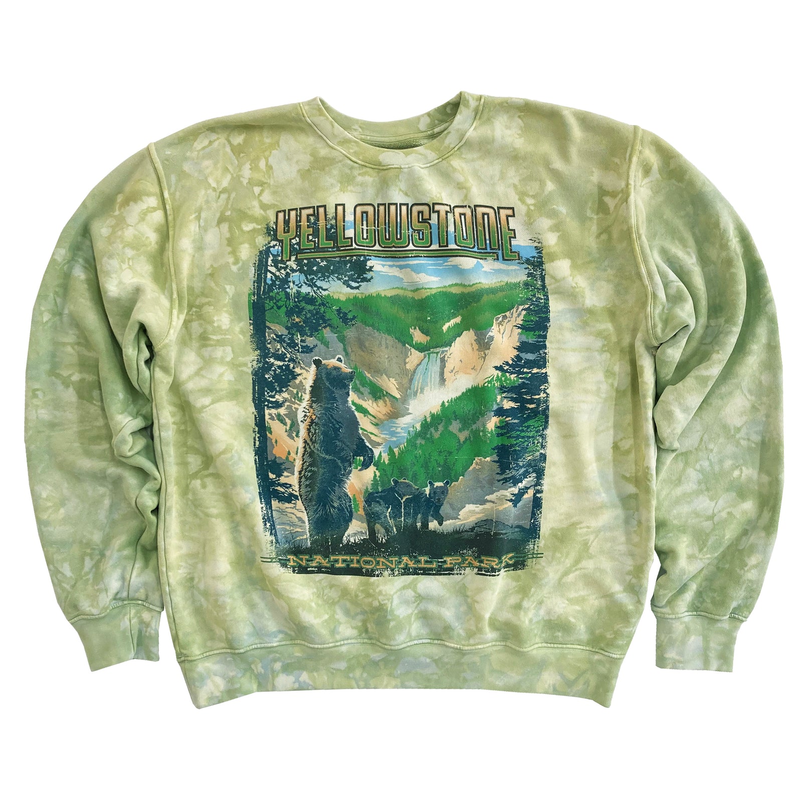 CREW FLEECE YELLOWSTONE FALLS